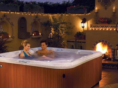 热水浴缸的好处-享受和放松